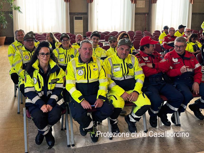 Targa di merito per la protezione civile "Madonna dell’Assunta” di Casalbordino 