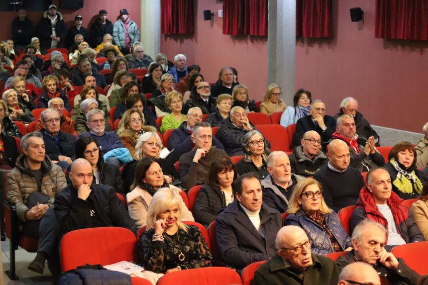 La presentazione del libro al cinema Oddo