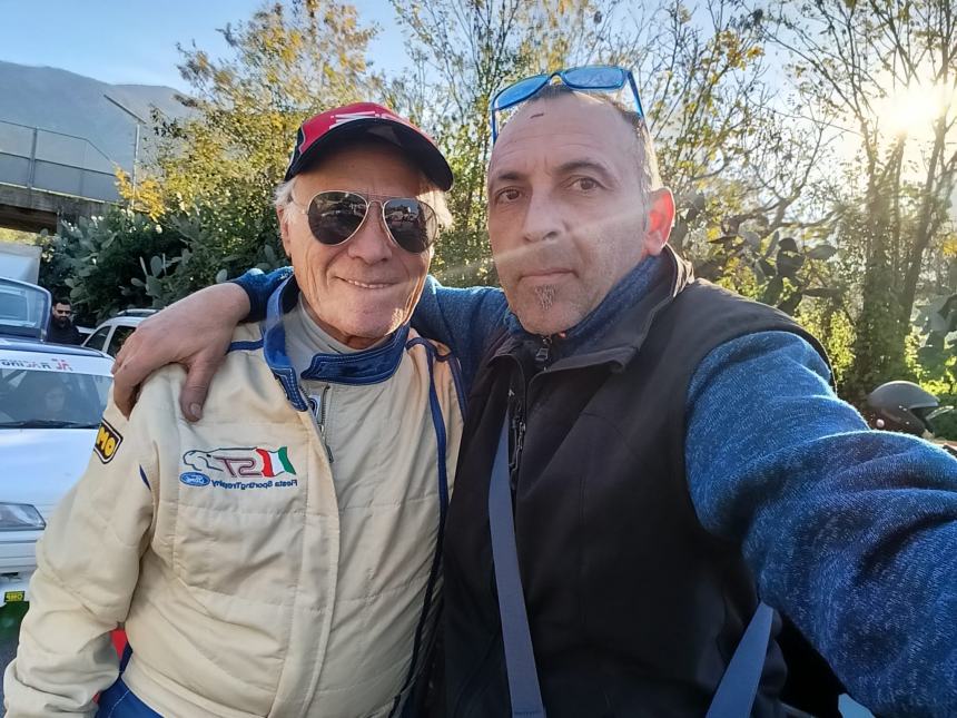 Elmo Iacoviello torna al volante di un'auto da rally