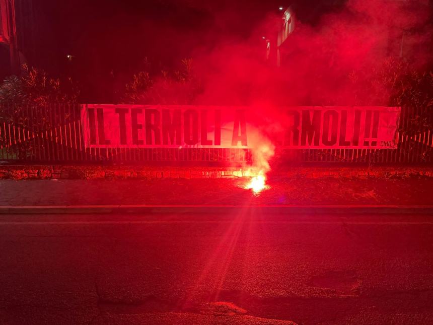 La protesta dei tifosi