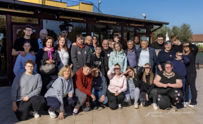 Progetto a Villalfonsina per i ragazzi con disabilità del Sainte Chrétiènne di Chimay 