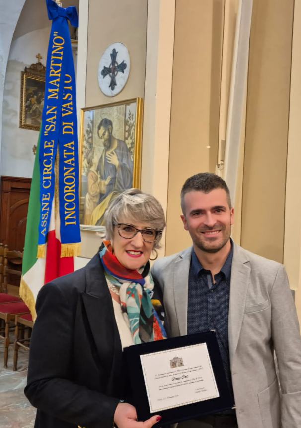 Il Premio San Martino quest'anno è andato a Cinzia Corti