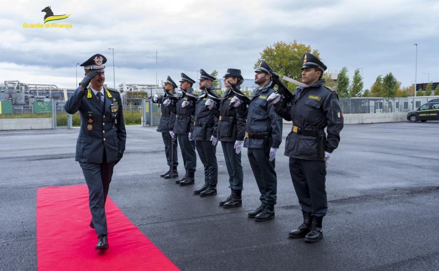 Inaugurata la nuova caserma della sezione area della Gdf a Pescara