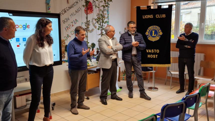 Sette alberi donati al Comune di Gissi dal Club Lions Vasto Host