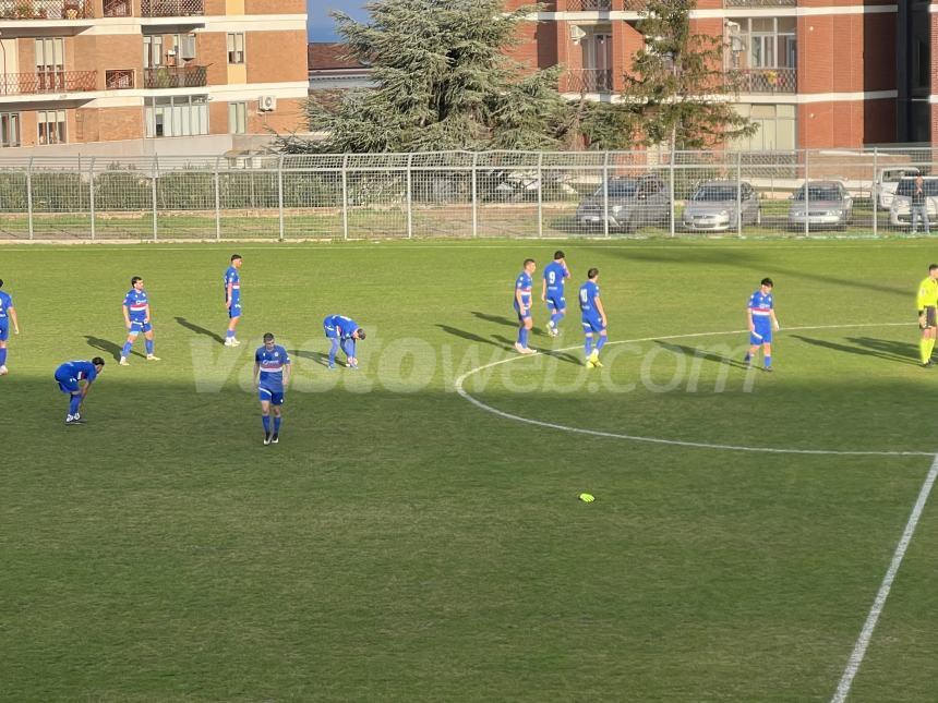 Olivi riacciuffa la Pro Vasto nel finale: pari all’Aragona con la Folgore