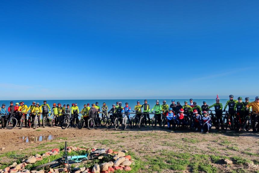 Brindisi in sella per gli amici di gamba di “Abruzzo” e “Vastese in Bike”