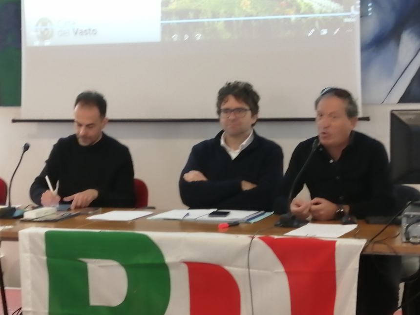 Pd Vasto: bis per Lembo segretario, Del Viscio vice e Marchesani presidente