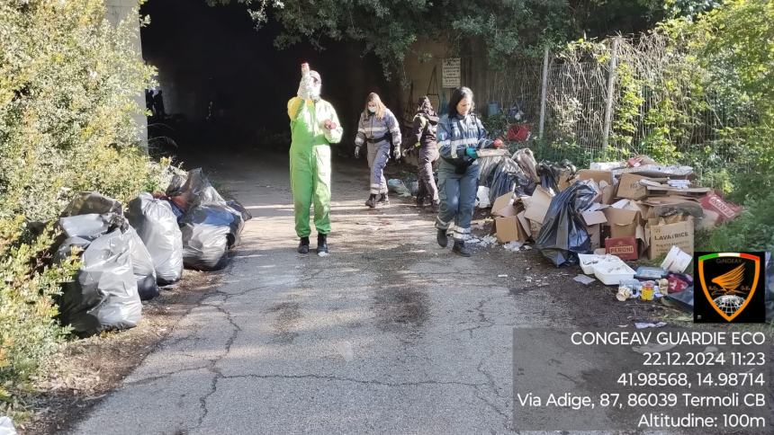 Giornata ecologica in via Lissa e via Adige