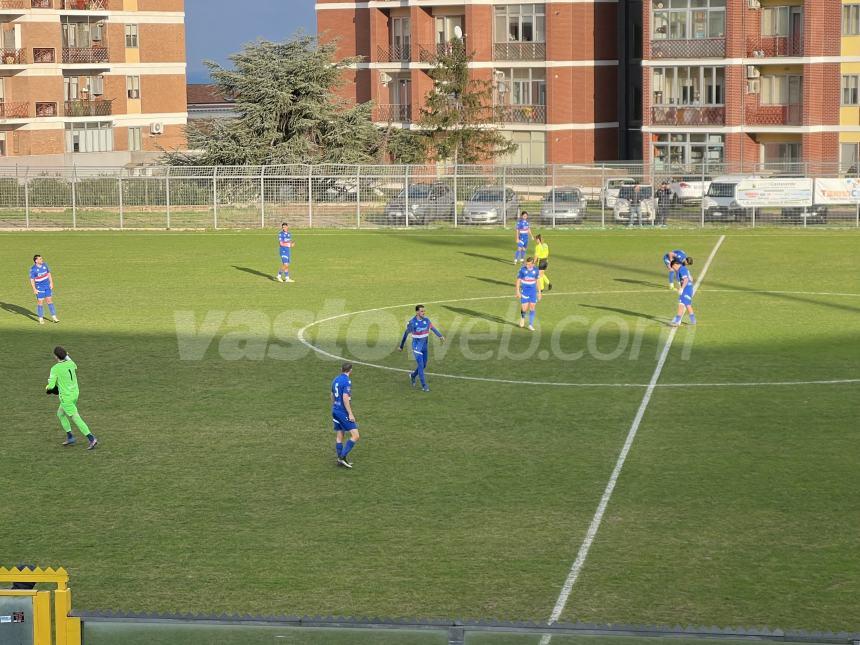 Olivi riacciuffa la Pro Vasto nel finale: pari all’Aragona con la Folgore