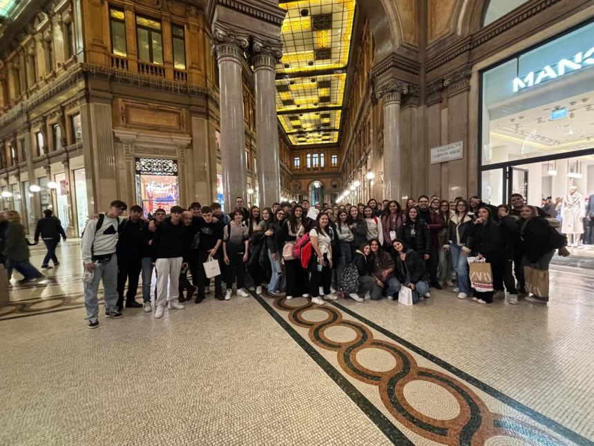 Studenti  del Palizzi di Vasto in visita alla Roma Imperiale