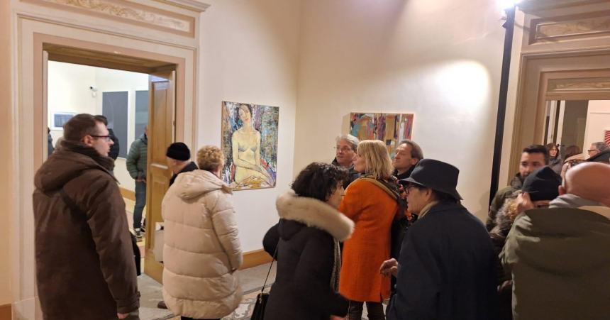 A Palazzo d'Avalos inaugurata la mostra "21" di arte contemporanea