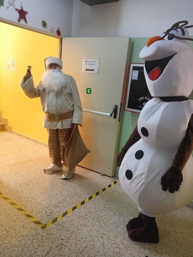 Babbo Natale a scuola con l'Odv San Nicola