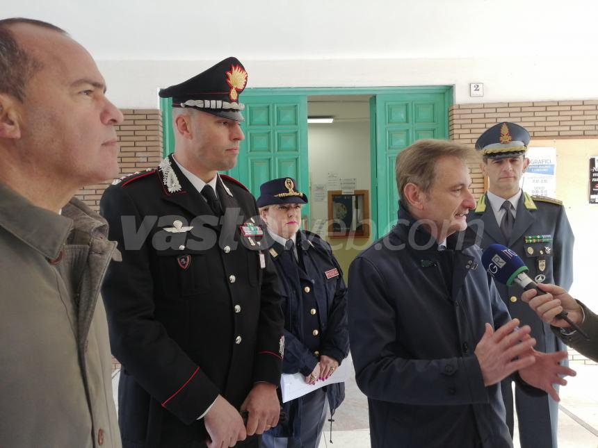 Ondata di furti a Vasto e nel Vastese: in Municipio vertice con il prefetto Cupello