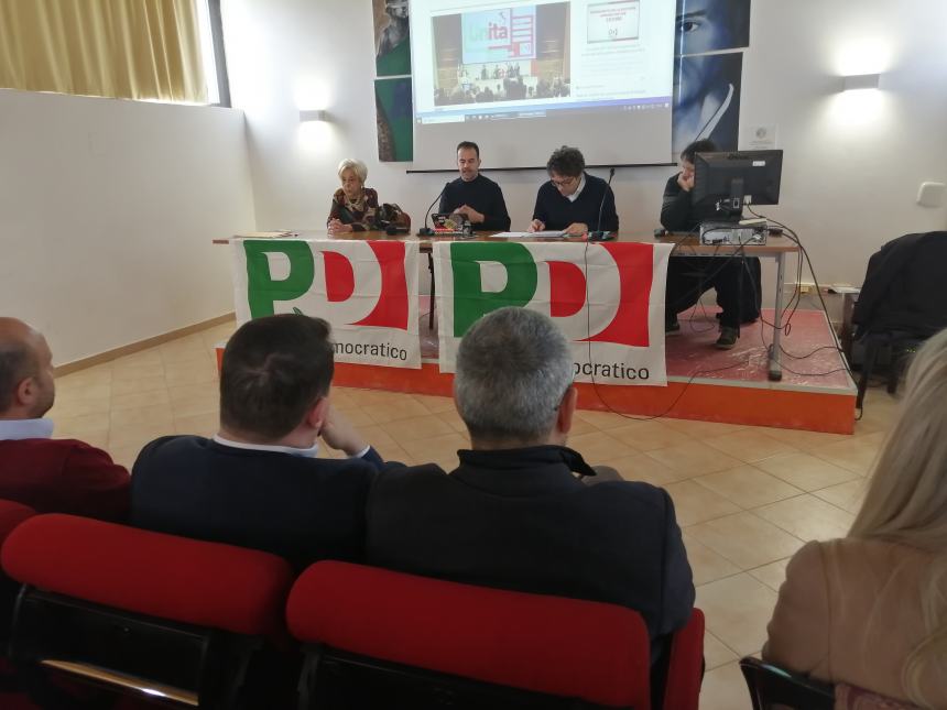 Pd Vasto: bis per Lembo segretario, Del Viscio vice e Marchesani presidente