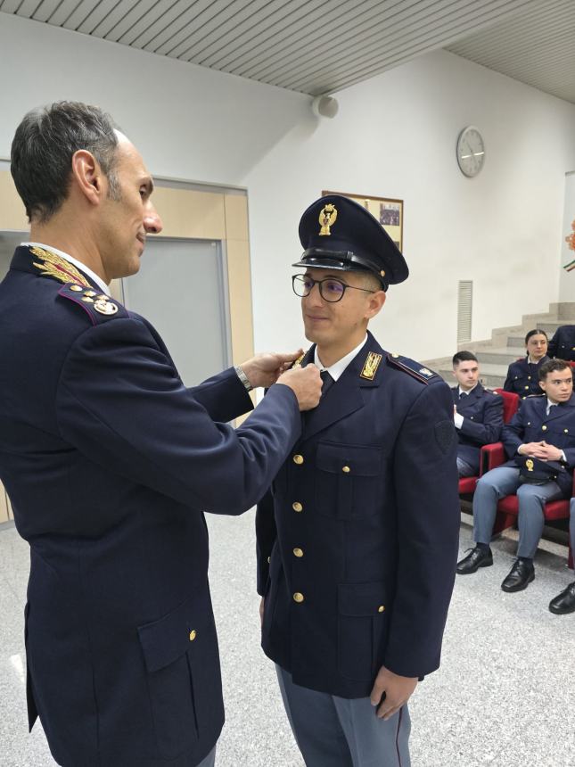 Consegna degli Alamari al 227° corso della Scuola Allievi Agenti "Giulio Rivera"