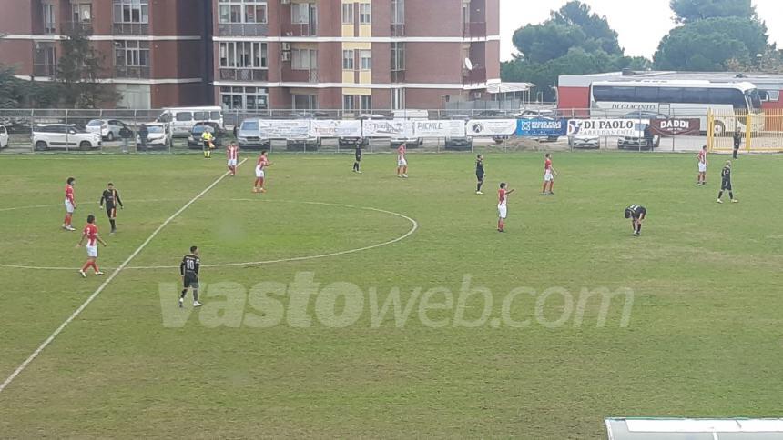 La Pro Vasto dura poco più di un'ora: all'Aragona passa il Giulianova