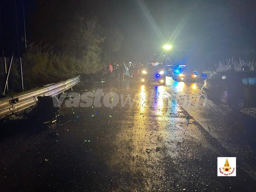 Scontro tra tre auto sulla Trignina: 3 feriti, 1 in condizioni più gravi