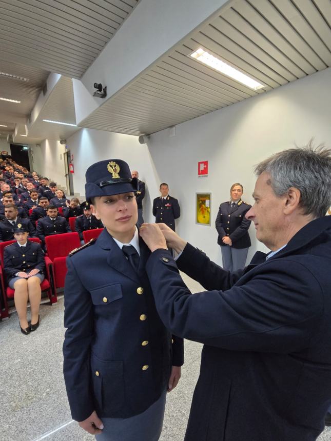 Consegna degli Alamari al 227° corso della Scuola Allievi Agenti "Giulio Rivera"