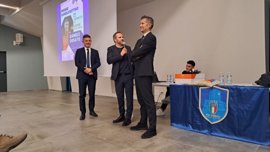 Premio "Daniele Rettino" a Daniele Orsato