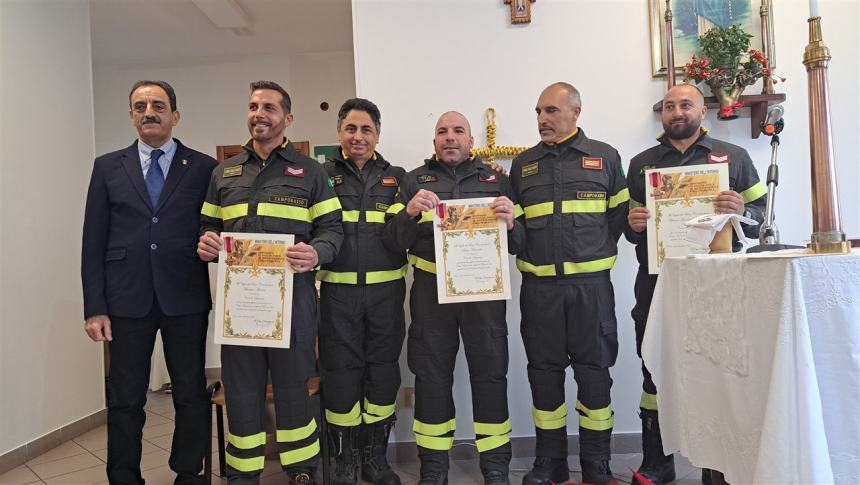 Santa Barbara dai Vigili del fuoco 