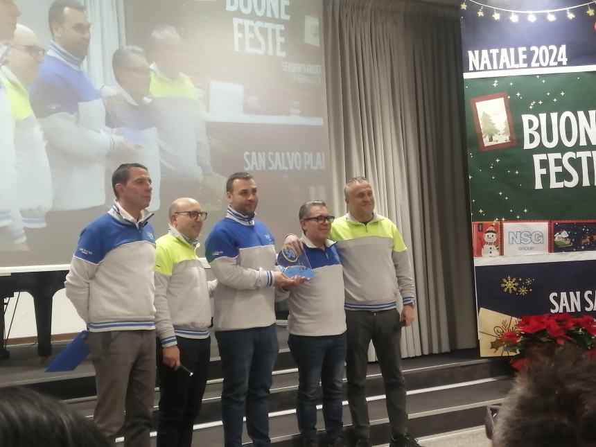 Festa di Natale in Pilkington, Marcovecchio: “Automotive in tempesta ma abbiamo velisti esperti”