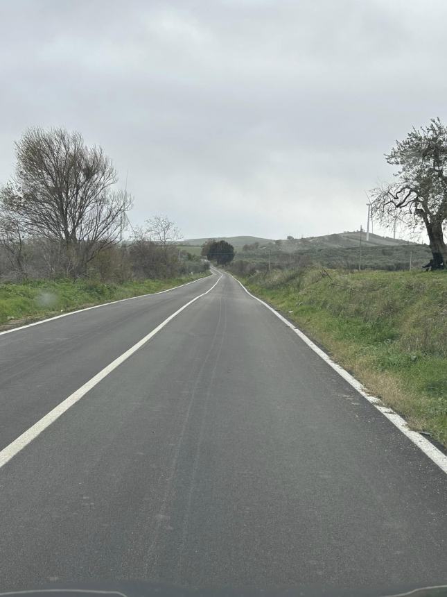 La strada tra Serracapriola e Santa Croce 