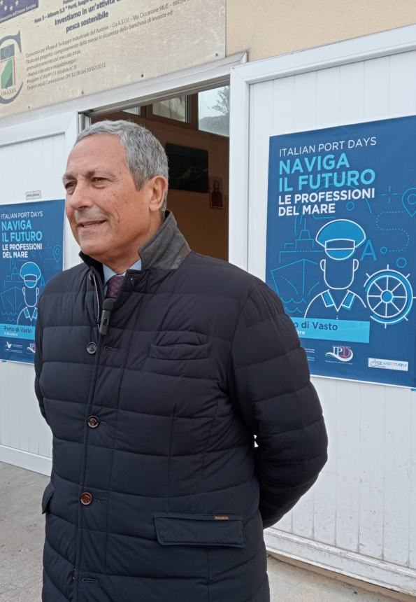 Italian port days: gli studenti di Vasto alle prese con le professioni marittime 