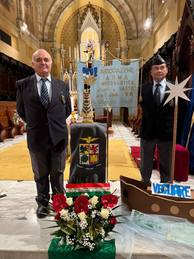 Celebrata a Vasto la Madonna di Loreto Patrona dell'Aeronautica Militare e di tutti gli Aeronauti