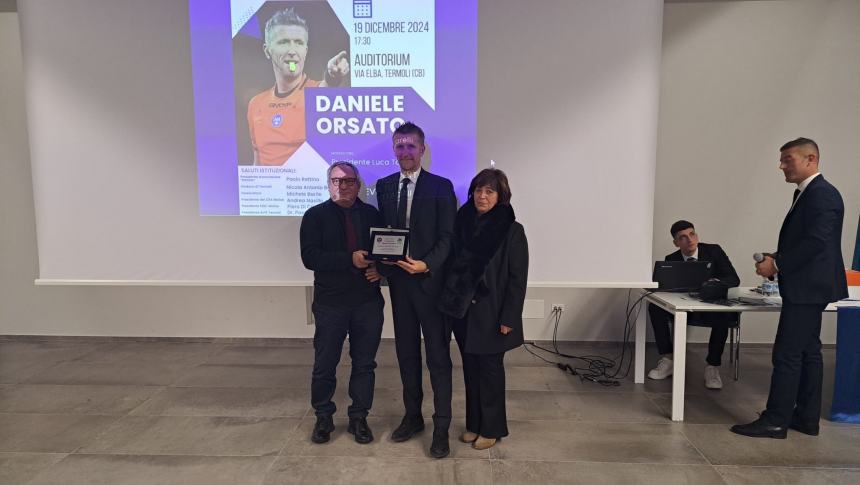 Premio "Daniele Rettino" a Daniele Orsato