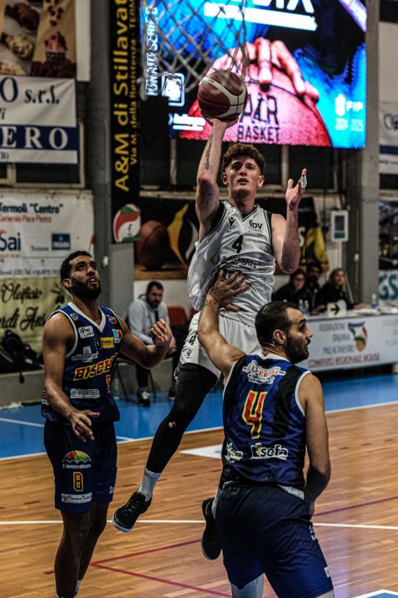 Battuta d'arresto per l'Air basket Italiangas Termoli: al PalaSabetta vince il Bisceglie