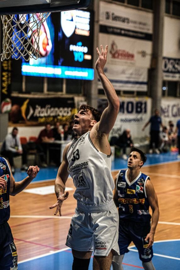 Battuta d'arresto per l'Air basket Italiangas Termoli: al PalaSabetta vince il Bisceglie