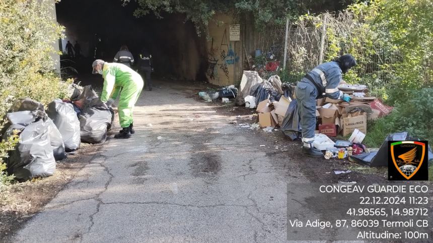 Giornata ecologica in via Lissa e via Adige