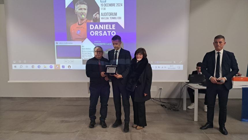 Premio "Daniele Rettino" a Daniele Orsato