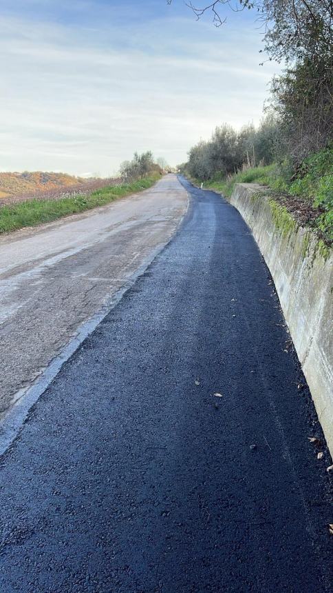 Prosegue la messa in sicurezza in contrada San Bernardino a Monteodorisio