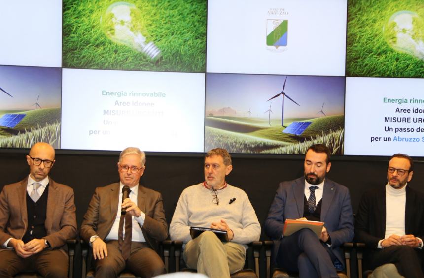 Rinnovabile: giunta regionale approva disegno di legge per la transizione energetica 