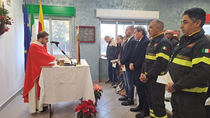 Santa Barbara dai Vigili del fuoco 