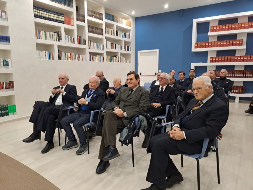 Biblioteca di Palazzo D'Aimmo intitolata al senatore Lello Lombardi 