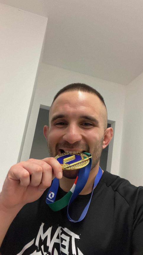 Campionato di grappling: oro per Francesco Maione del Team Bushido  di San Salvo