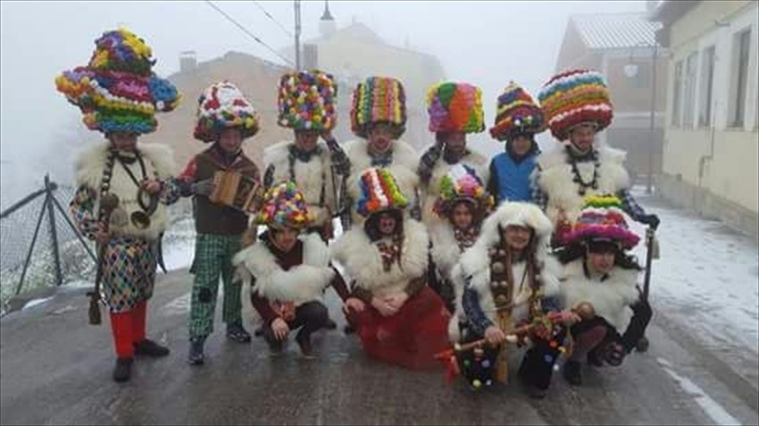 I "Mazzaroni" al Carnevale di Schiavi d'Abruzzo