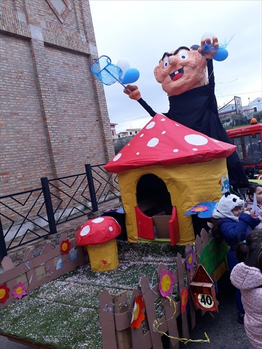Festa di Carnevale con i bimbi della scuola dell'infanzia San Lorenzo e della scuola primaria Sant'Antonio in San Lorenzo