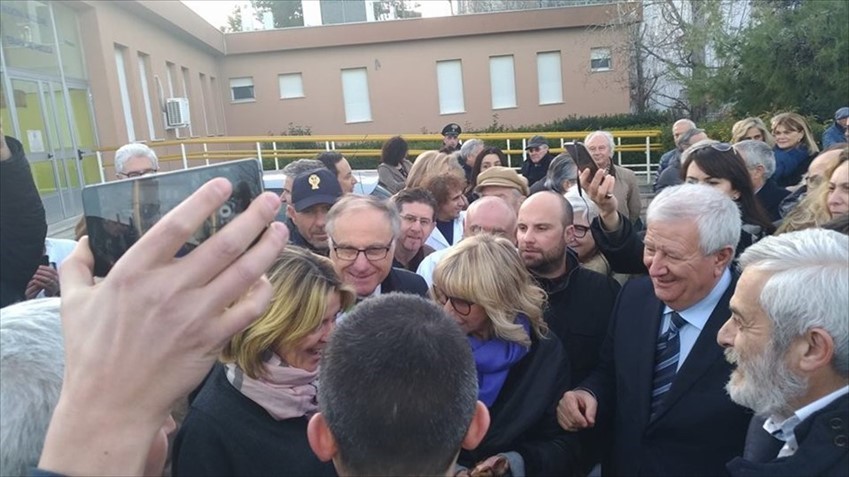 Il ministro Lorenzin in visita all'ospedale Renzetti di Lanciano