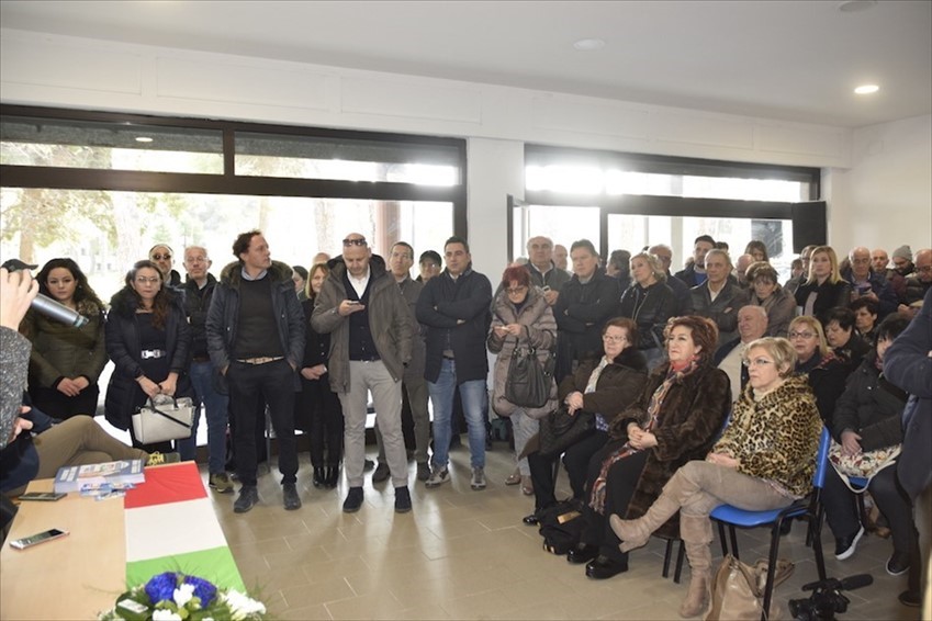L'inaugurazione della sede elettorale di Tiziana Magnacca a San Salvo