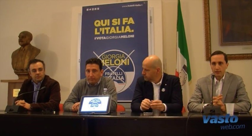 Fratelli d'Italia, presentazione candidatura Etel Sigismondi