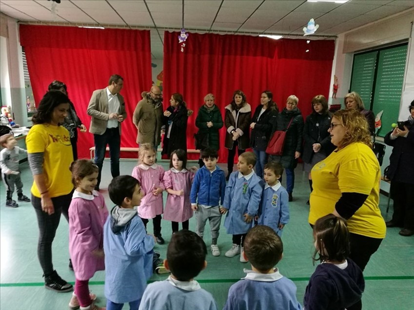 Anche la scuola dell'infanzia di Scerni ospita una delegazione di docenti stranieri