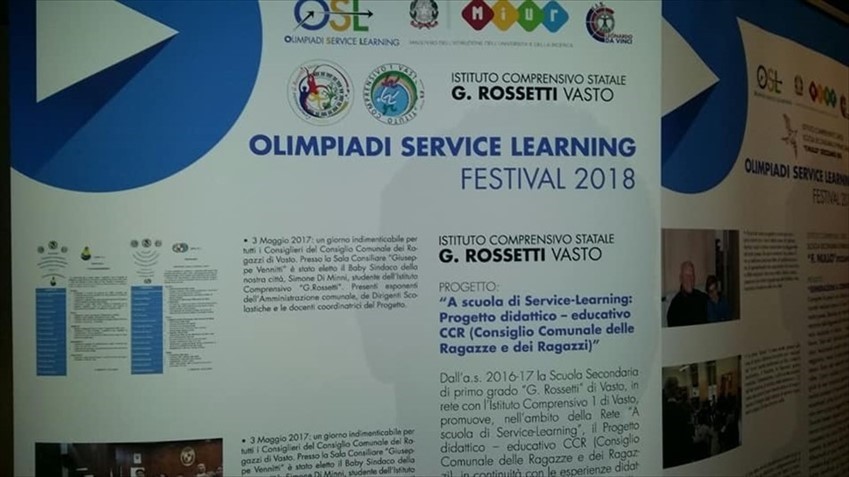 Menzione d'onore per la Scuola "Rossetti" alle Olimpiadi Service Learning