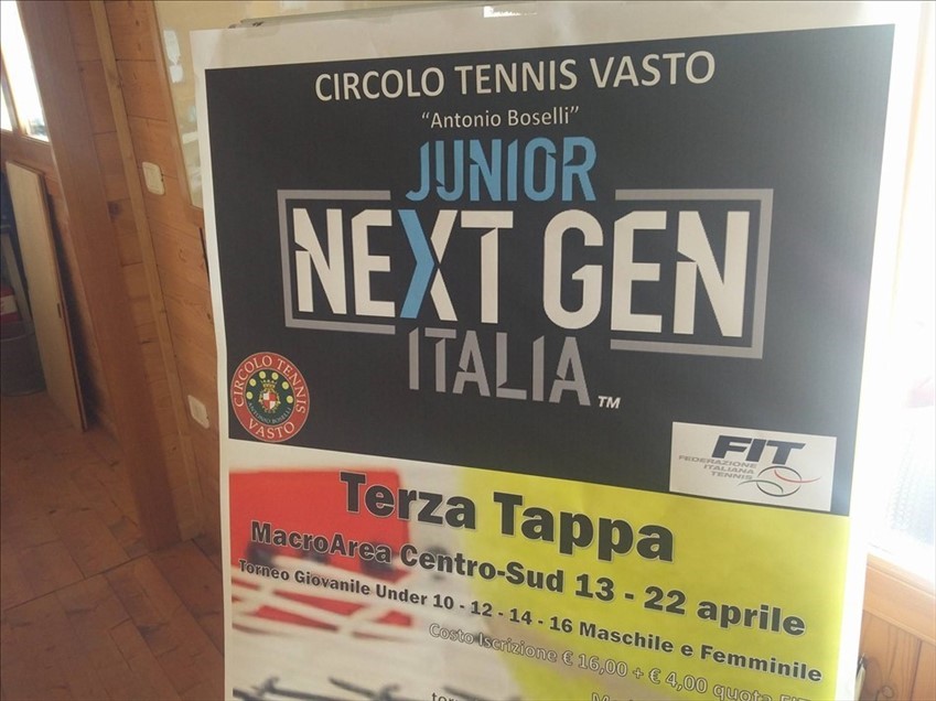 A Vasto sbarca il Torneo Junior Next Gen Italia 2018