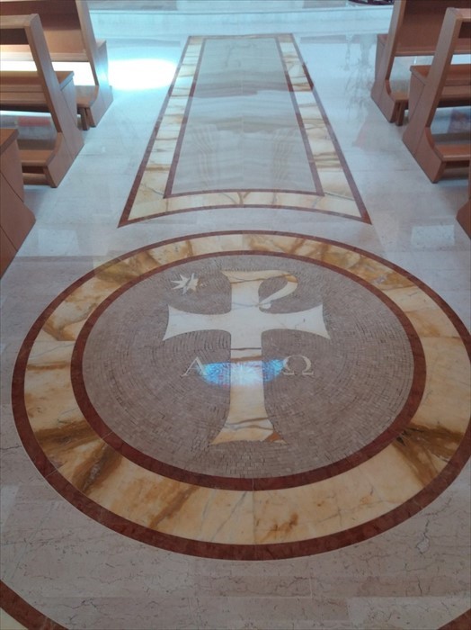 Tappeto di marmo nella chiesa di San Marco