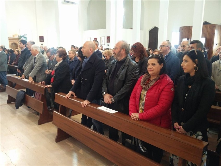 Chiesa San Lorenzo, cerimonia donazione "Il Cenacolo" di Cesare Giuliani