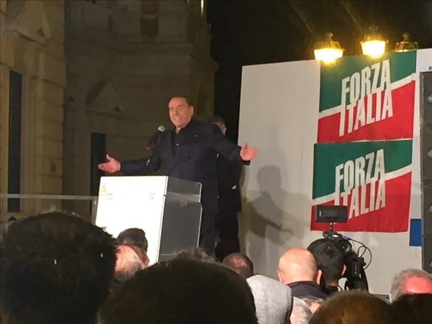 Silvio Berlusconi a Campobasso
