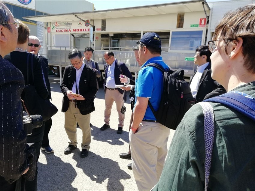 Una delegazione di giapponesi in visita alla Valtrigno di San Salvo